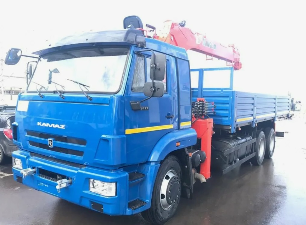 Бортовой автомобиль КАМАЗ 43253 с КМУ Kanglim KS 1256 Gll